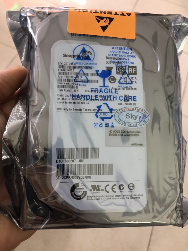 HDD Seagate 3.5 SATA 6Gb/s 250GB